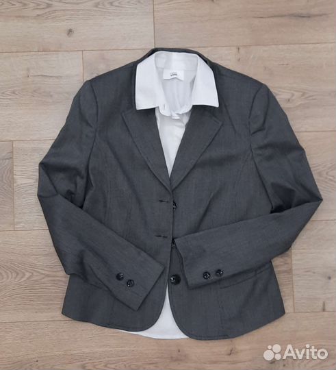 Пиджак Sky lake 164 и блузка школа