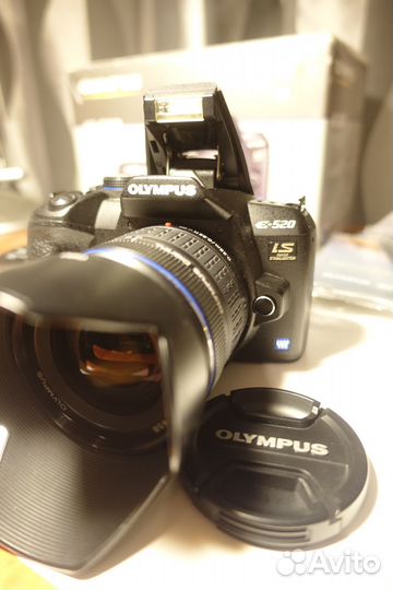 Зеркальный фотоаппарат Olympus e520 + объектив и о