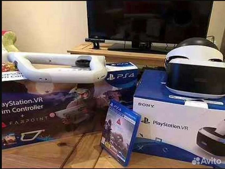 Ps 4 slim vr reasnow aim move игры и тд