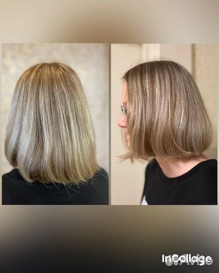 Окрашивание волос на дому