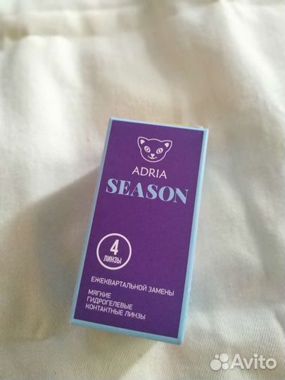 Контактные линзы adria season, -4,25