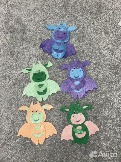 Сувениры, Игрушки, Фигурки из фетра, магниты