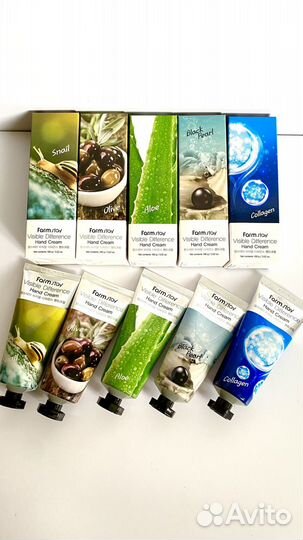 Корейский крем для рук остатки