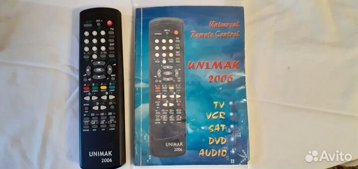 Универсальный пульт Unimak 2006