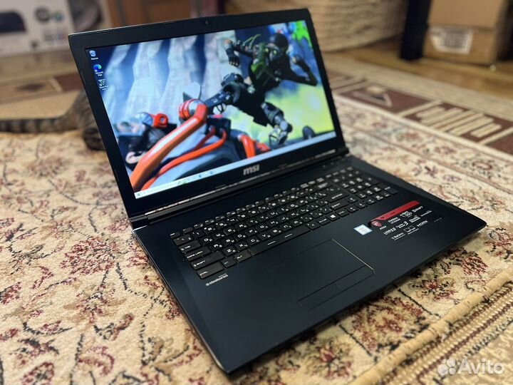 Игровой 17дюм MSI i7-6700hq/GTX960m/16гб