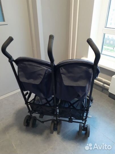 Детская коляска-трость inglesina для двойни