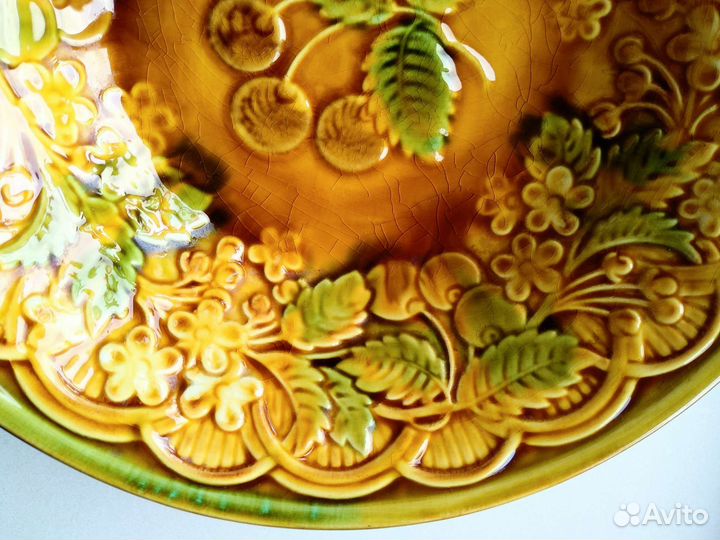Тарелка блюдо керамика СССР