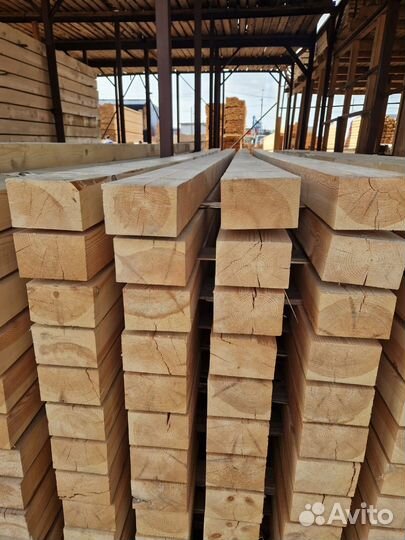 Обрезной брус 150*150*6000 из сосны
