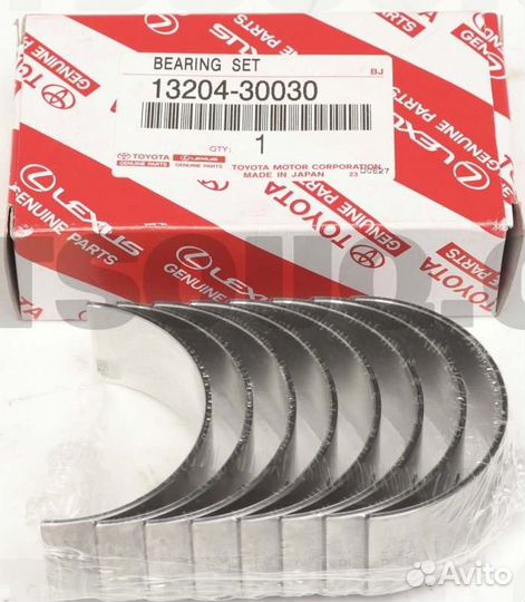 Вкладыши шатунные Toyota toyota