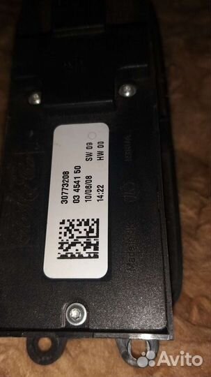 Блок управления стеклоподъемниками volvo c30 вольв