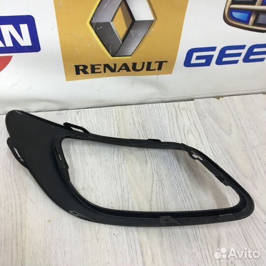 Оправа накладка птф туманки Renault fluence Прав