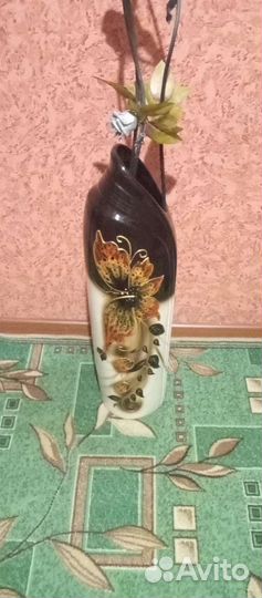 Ваза для цветов большая,напольная