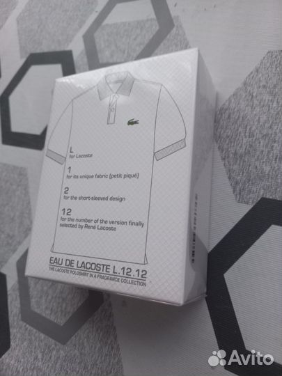 Духи lacoste мужские