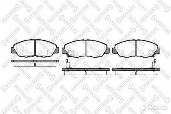 Передние тормозные колодки