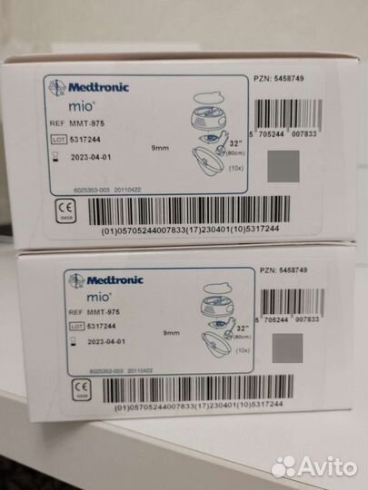 Medtronic Инфузионная система MiniMed Mio 9мм80см