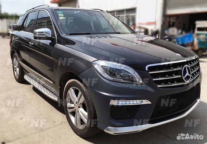 Обвес 63 AMG с крыльями Mercedes ML W166