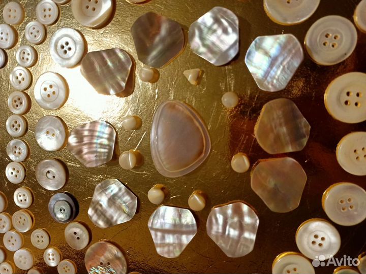 Перламутровые пуговицы, 60-е г. СССР