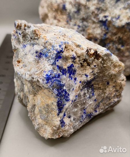 Лазурит в ассортименте, Россия / Минералы