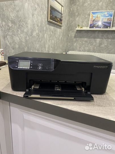 Принтер hp deskjet ink advantage 3525 + чернила