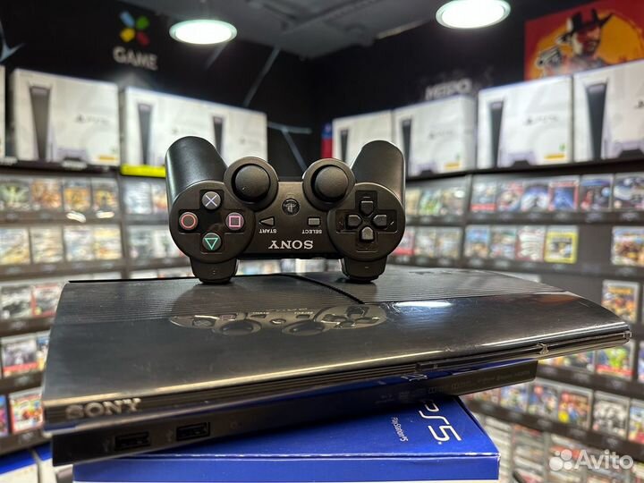 Sony Playstation 3 500gb SuperSlim (б/у)