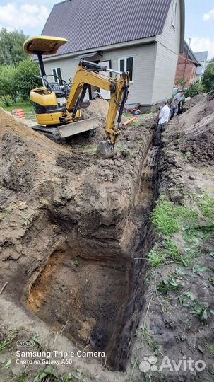 Услуги мини экскаватора
