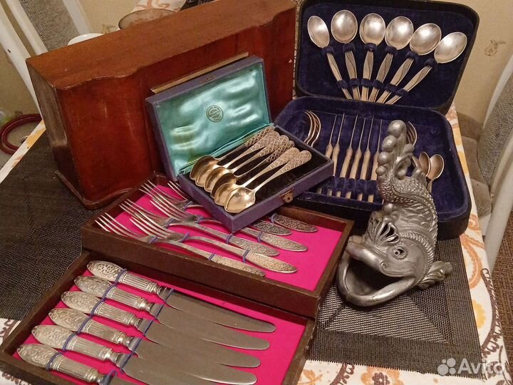 Мельхиоровая посуда