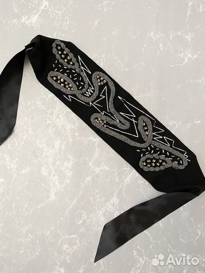 Новые Замшевые Полоски на голову.Не скользят