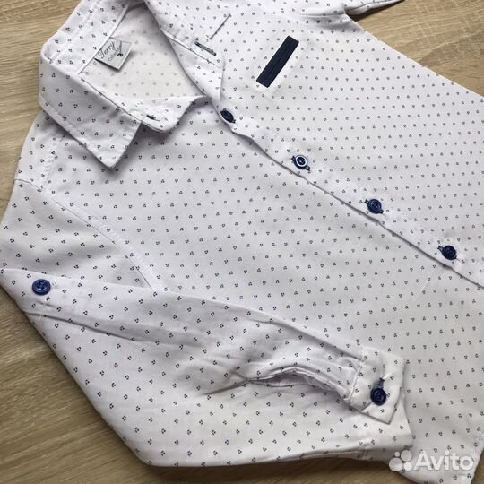 Стильные вещи h&m 98 р-р рубашка, джинсы