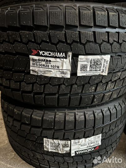 Yokohama Ice Guard SUV G075 275/35 R22 и 315/30 R22 107Q