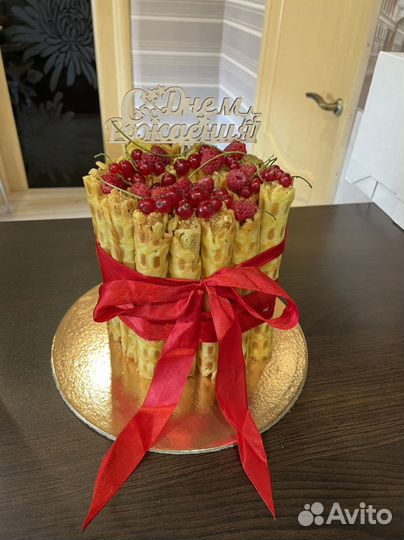 Трубочки со сгущенкой