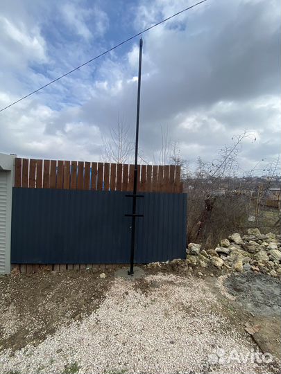 Трубостойка,Контур заземления,вру