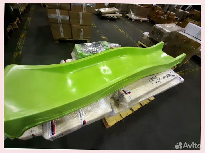 Детская игровая деревянная площадка