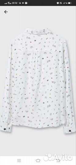 Рубашка Остин д/дев. р.128