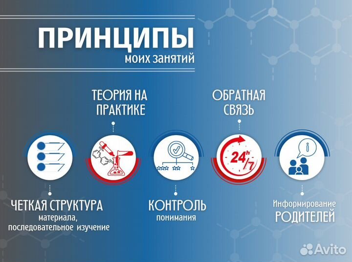 Профессиональный репетитор по химии, биологии