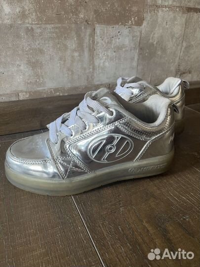 Роликовые кроссовки heelys, р.35