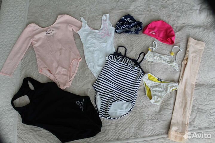 Одежда для танцев, купальники, 4-6 лет