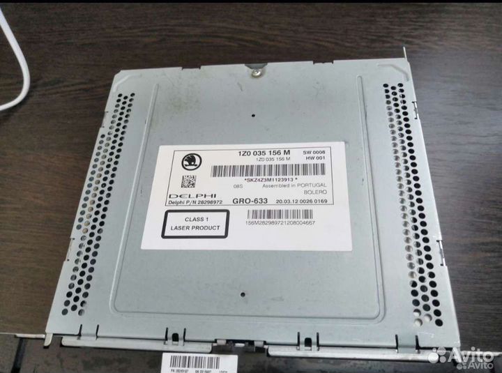 Штатная магнитола на skoda octavia a5