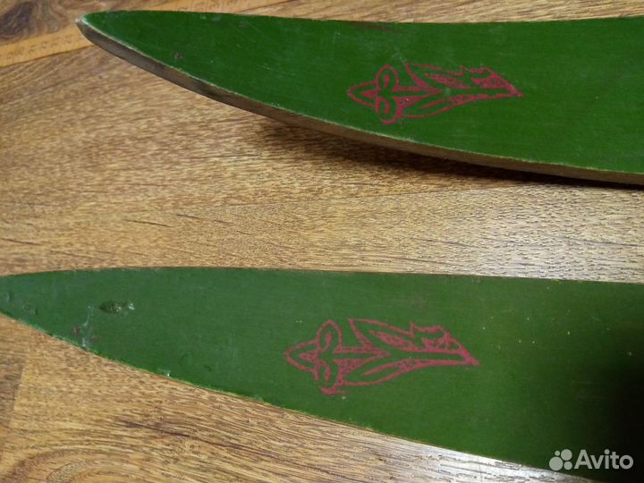 Лыжи и палки детские СССР