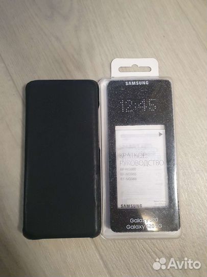 Оригинальный чехол-книжка Samsung galaxy s20