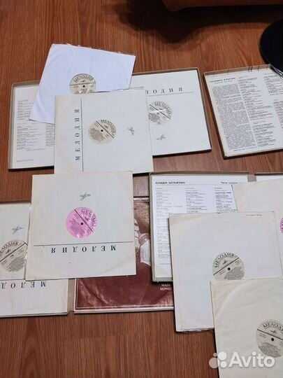 Грампластинки Песни прошлых лет