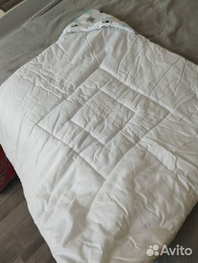 Конверт одеяло на выписку зима