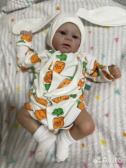 Кукла реборн силиконовая