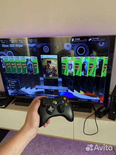 Xbox 360 e прошитый(Freeboot)