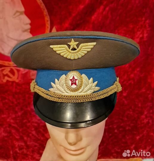 Фуражка летчика ввс СССР авиация 54 размер