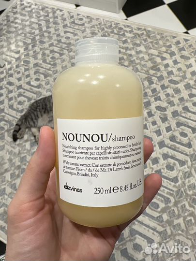 Davis шампунь nounou питательный 200мл