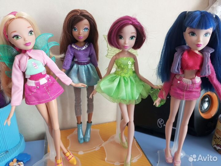 Куклы винкс winx муза лейла флора текна