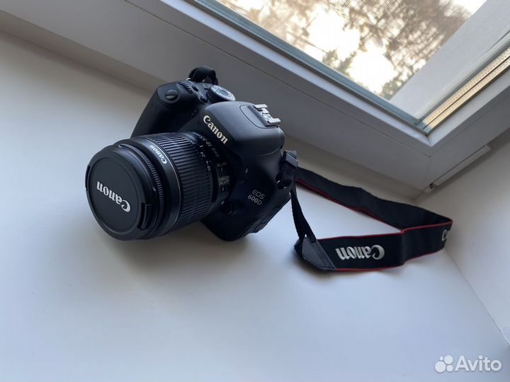 Новый Canon EOS 600D EF-S 18-55 IS II Kit