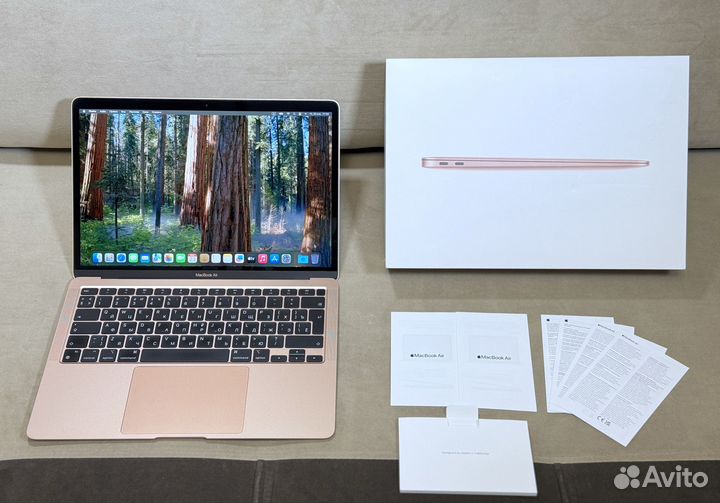 Apple MacBook Air 13 M1 2022 8/256GB (Ростест)