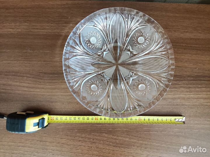 Хрустальное блюдо