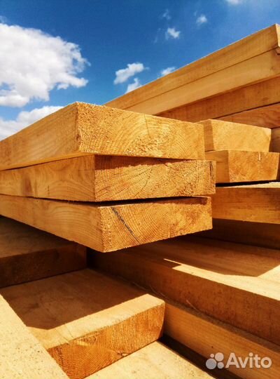 Доска обрезная 40*150*6000 мм